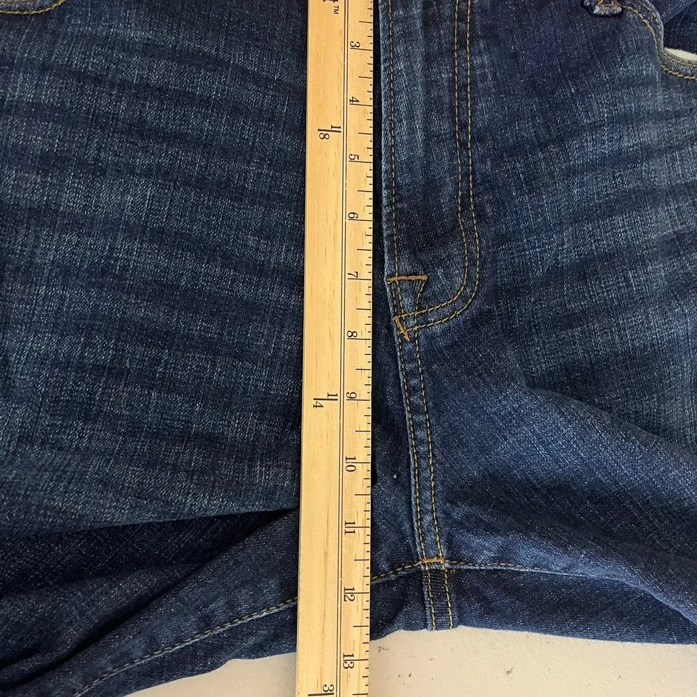 Lucky Brand 221 Straight Mens Jeans Dark Wash Denim 38x32 7M12644